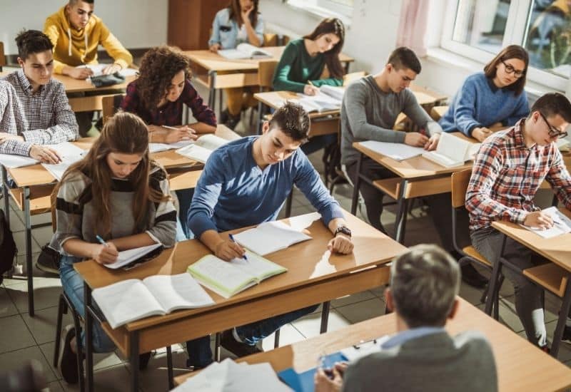 exemple de classe d'école