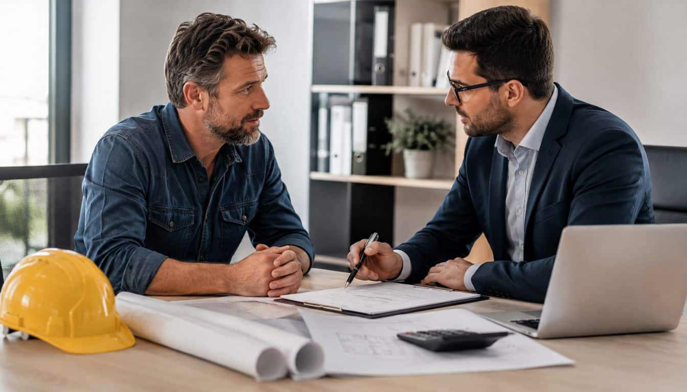 Réunion professionnelle dans un bureau moderne
