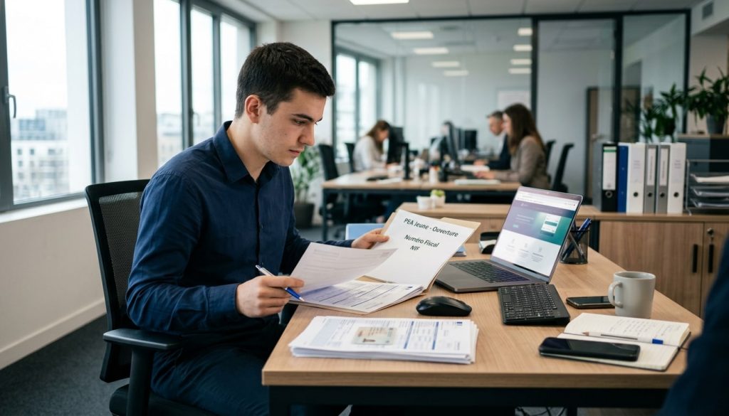 Image principale — Obtenir un NIF pour un PEA Jeune à 18 ans : où le trouver et que faire ?