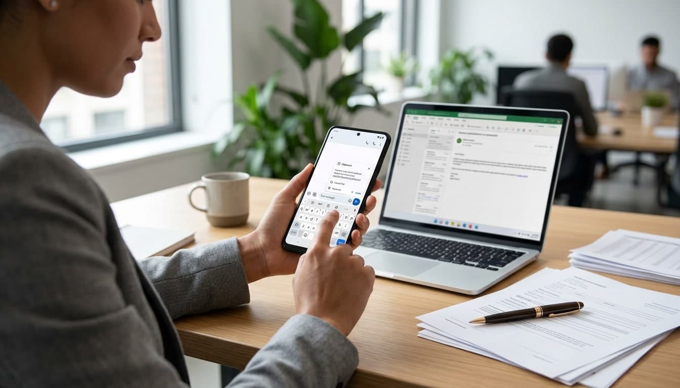 Image principale — Où se trouve le presse-papier sur Android et comment y accéder ?